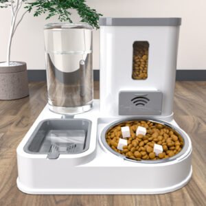 Pet Feeding And Drinking Station Bowl